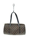 【中古】LOUIS VUITTON◆1)パピヨン30_ダミエ・エベヌ_N51303/PVC/BRW【バッグ】