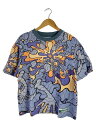 【中古】Whimsy◆24ss/Trip2 Top/L/コットン/パープル/総柄/WMS-24SS3-015【メンズウェア】(4)