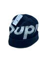 【中古】Supreme◆ニットキャップ/--/コットン/ブラック/無地/メンズ【服飾雑貨他】
