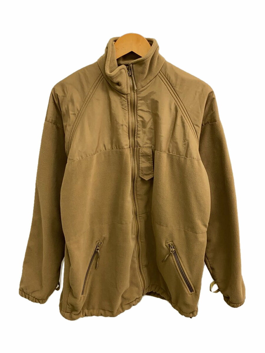 【中古】US.NAVY◆フリースジャケット/L/ポリエステル/CML/無地/8415-01-607-3027【メンズウェア】