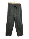 【中古】Ets.MATERIAUX◆ボトム/2/コットン/GRY/無地/22-030-300-2610-1-0【メンズウェア】