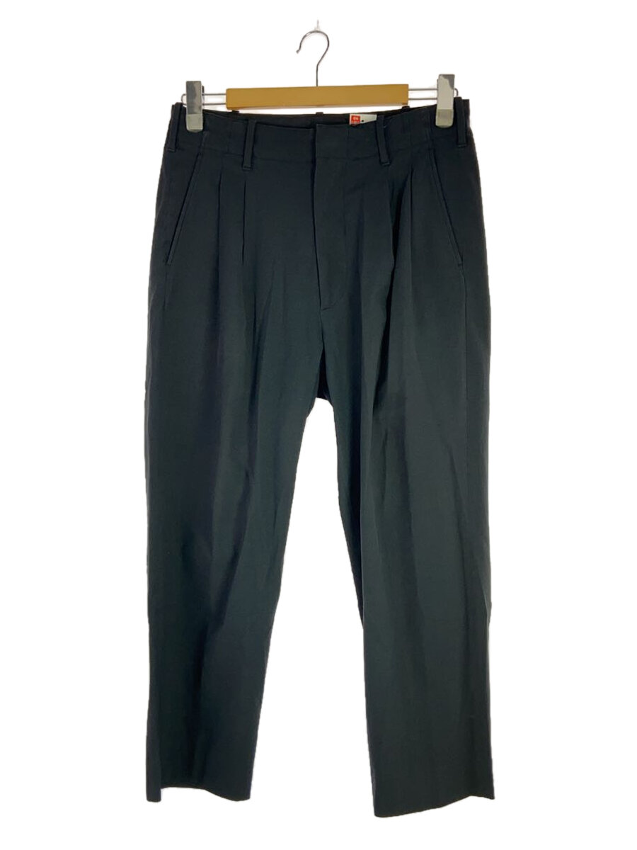 【中古】Steven Alan◆スラックスパンツ/S/ポリエステル/BLK/8114-186-0953【メンズウェア】