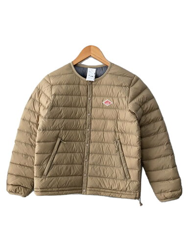 【中古】DANTON◆ダウンジャケット/34/ナイロン/ベージュ/20A-KW-001/20AW【レディースウェア】 【中古】DANTON◆ダウンジャケット/34/ナイロン/ベージュ/20A-KW-001/20AW【レディースウェア】