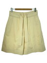 【中古】JIL SANDER◆ショートパンツ/36/コットン/CRM/無地/JSPS311505WS241600【メンズウェア】