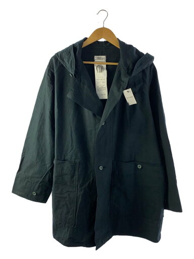 【中古】3MAN◆ジャケット/--/コットン/NVY【メンズウェア】 【中古】3MAN◆ジャケット/--/コットン/NVY【メンズウェア】