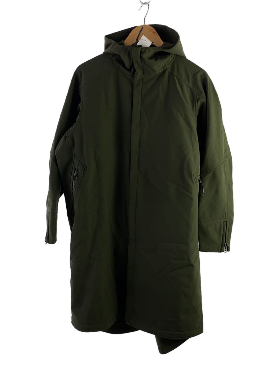 【中古】BURLAP OUTFITTER◆コート/M/--/GRN/無地【メンズウェア】