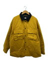 【中古】H&M◆ジャケット/XL/コットン/YLW/無地【メンズウェア】