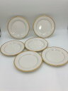 【中古】Noritake◆プレート/6点セット/WHT/アイボリーチャイナ/Ivory chaina/ホワイト【キッチン用品】