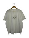 【中古】TAKAHIROMIYASHITA TheSoloist.◆Tシャツ/XXL/コットン/WHT/srfwpc.0004【メンズウェア】