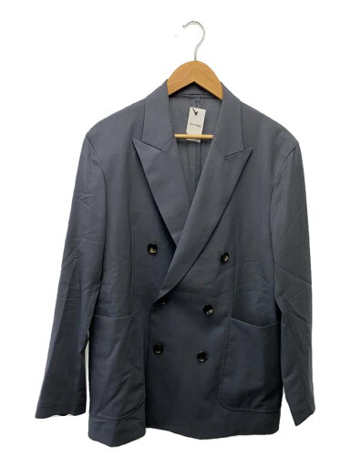【中古】The CLASIK◆23SS/SUMMER BLAZER/テーラードジャケット/48/ウール/グレー/無地【メンズウェア】 【中古】The CLASIK◆23SS/SUMMER BLAZER/テーラードジャケット/48/ウール/グレー/無地【メンズウェア】
