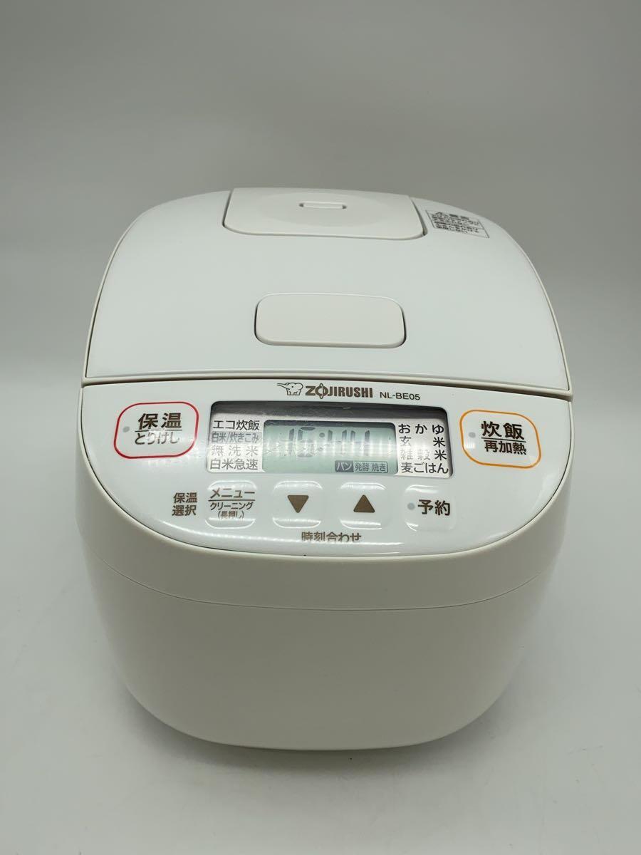 【中古】ZOJIRUSHI◆炊飯器 極め炊き NL-BE05-WZ【家電・ビジュアル・オーディオ】