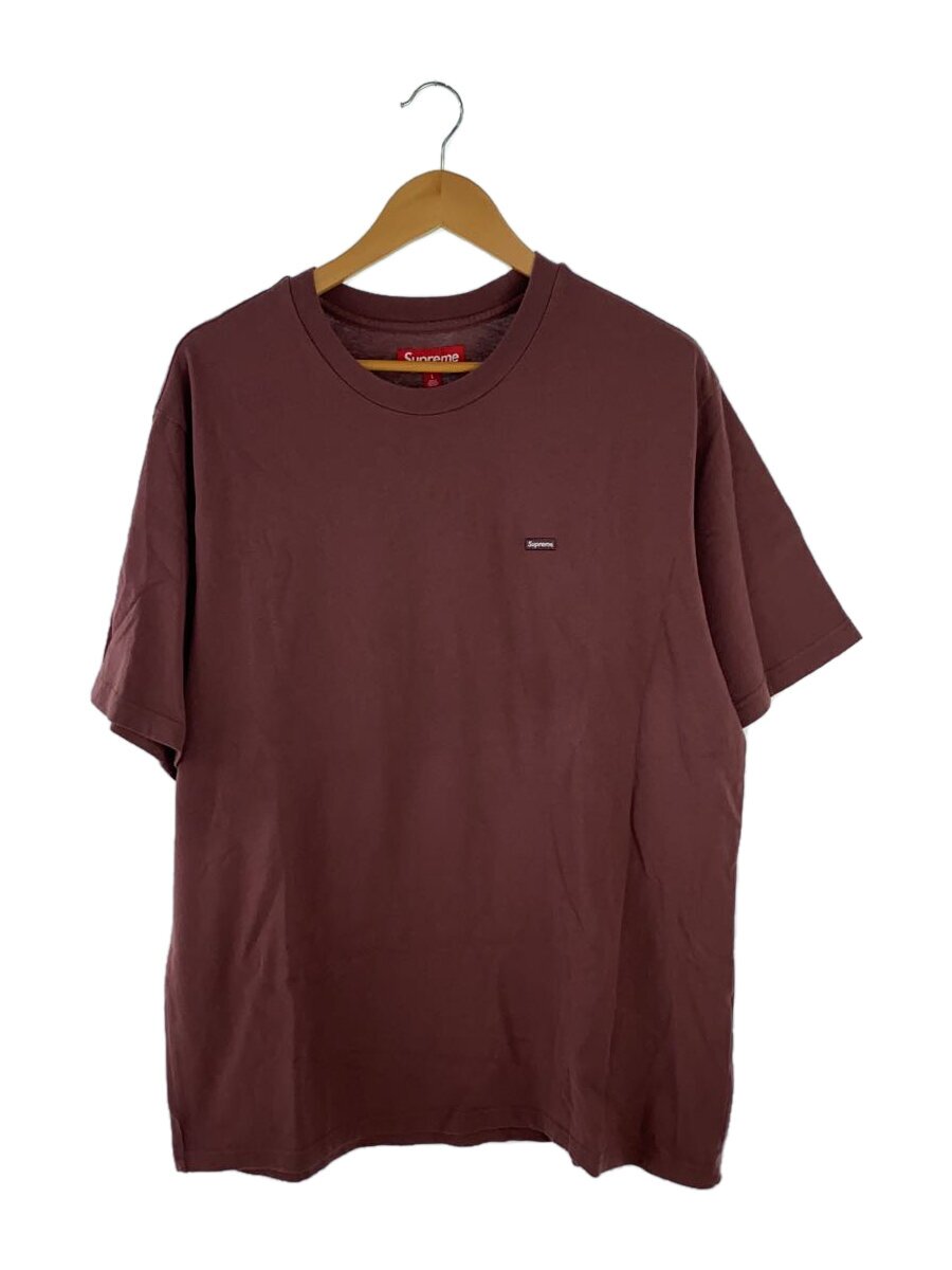 Supreme◆small box tee /L/コットン/BRD/無地
