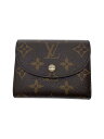 【中古】LOUIS VUITTON◆ポルト・フォイユ・エレーヌ_モノグラム・キャンバス_BRW/PVC/BRW/レディース【服飾雑貨他】(4)
