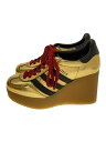 【中古】GUCCI◆Wedge Gazelle/シューズ/35.5/ゴールド【シューズ】(4)