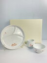【中古】familiar◆キッズ他/PNK/子供食器NR/食器セット/レンジ対応【キッズ】