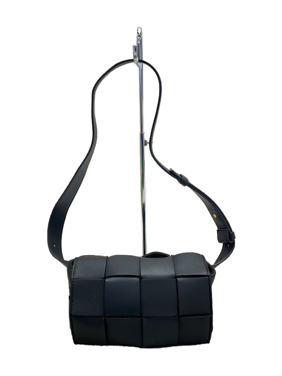 【中古】BOTTEGA VENETA◆バッグ/レザー/BLK/無地/B09169946I//【バッグ】