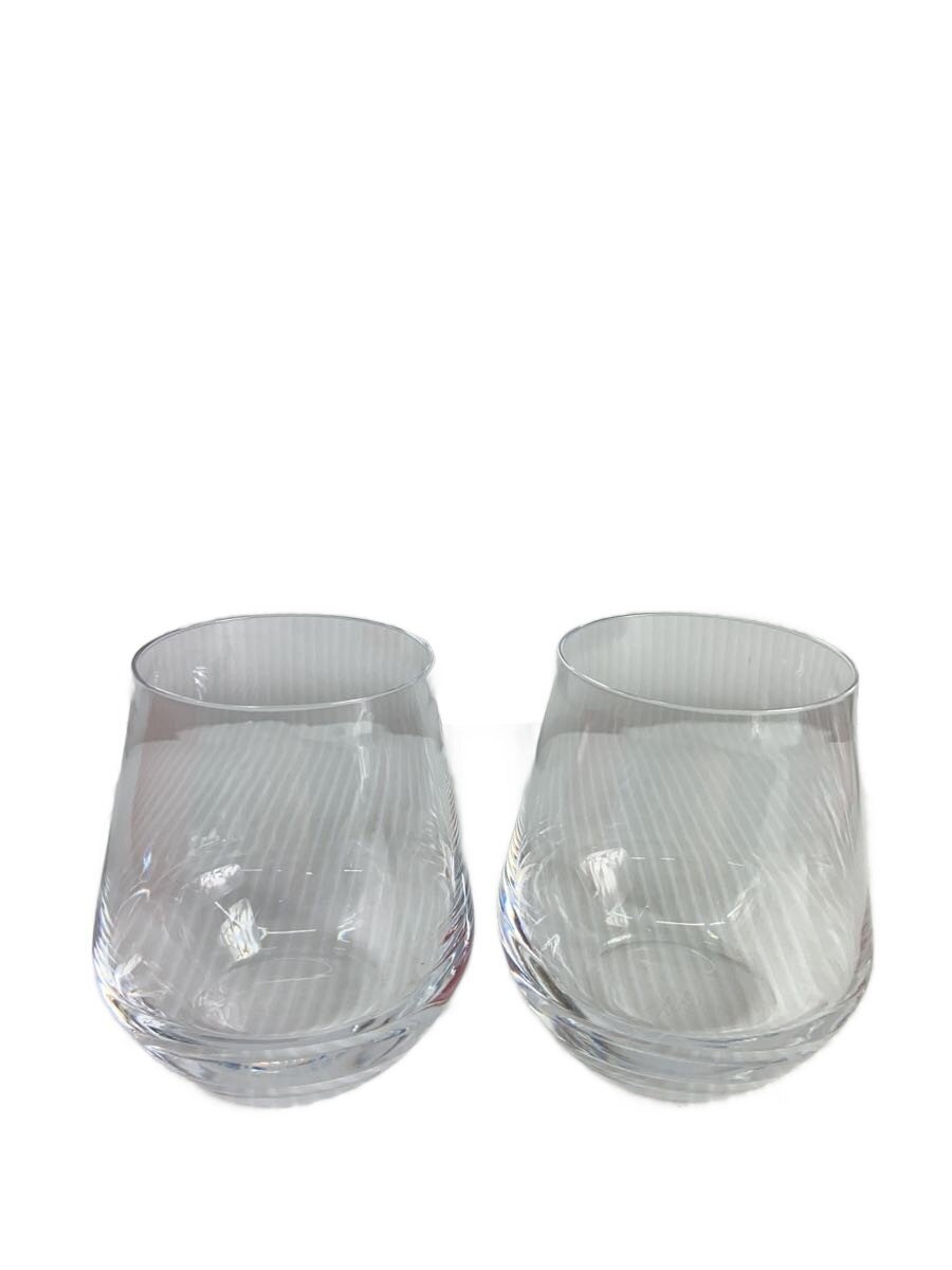 【中古】Baccarat◆グラス/2点セット/クリア/傷、水垢有/状態考慮【キッチン用品】