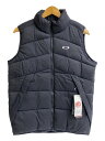 【中古】OAKLEY◆ナイロンベスト/M/--/BLK/FOA406939【メンズウェア】