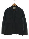 【中古】sacai◆カバーオール/2/コットン/BLK【メンズウェア】