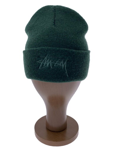 【中古】STUSSY◆ニットキャップ/--/アクリル/GRN/無地/メンズ【服飾雑貨他】 【中古】STUSSY◆ニットキャップ/--/アクリル/GRN/無地/メンズ【服飾雑貨他】