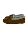 【中古】COACH◆シューズ/23cm/キャメル/ボア/ローファー/ガムソール/ラメ/グリッター/ストラップ/星/シルバー【シューズ】(4)