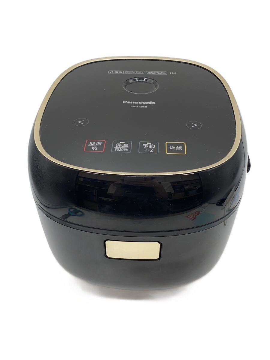 【中古】Panasonic◆炊飯器 SR-KT068-K [ブラック]//【家電・ビジュアル・オーディオ】