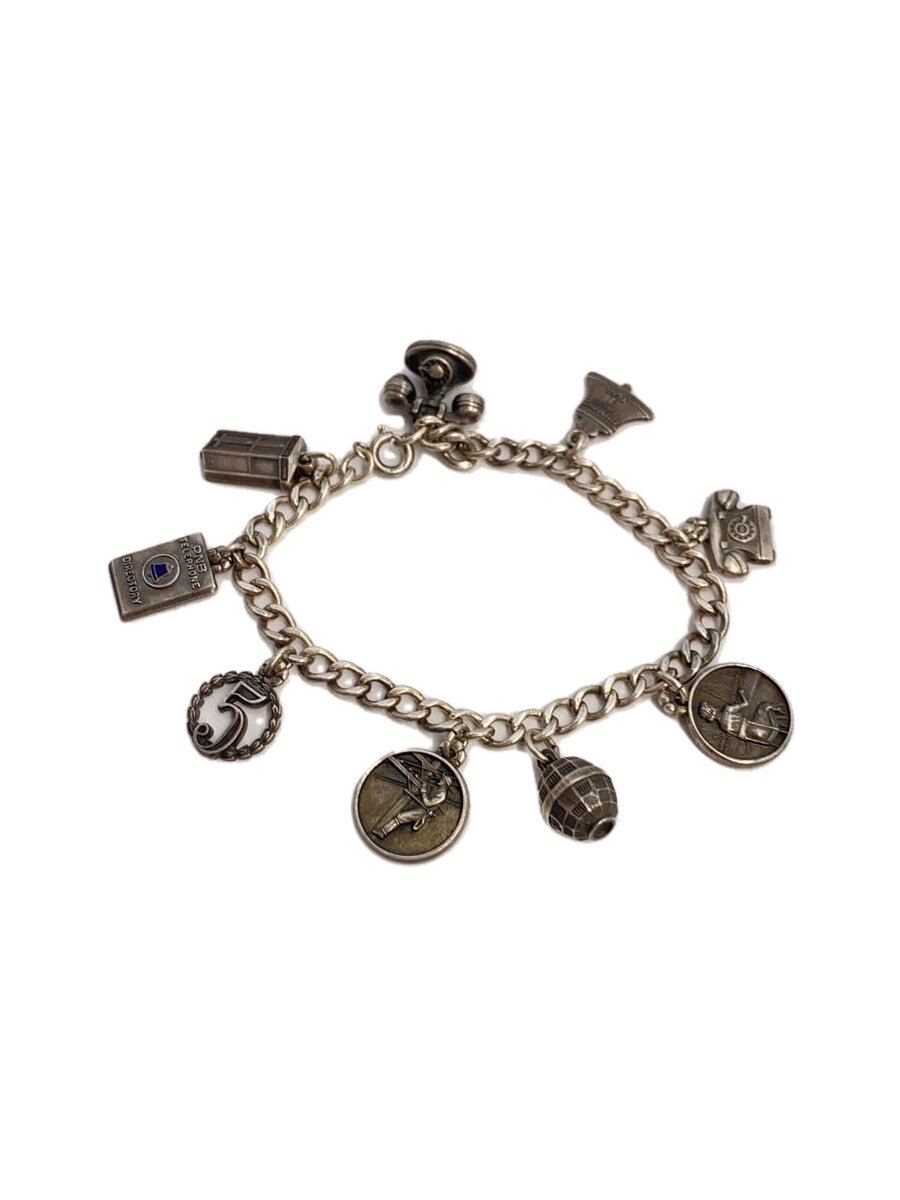 ATTENDANCE/60s～70s/UK/charm braceletブレスレット/SILVER/SLV/メンズ//