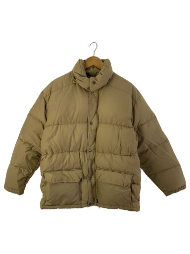 【中古】Woolrich◆ダウンジャケット/--/--/BEG/無地【メンズウェア】 【中古】Woolrich◆ダウンジャケット/--/--/BEG/無地【メンズウェア】