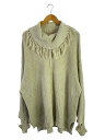 【中古】MAISON SPECIAL◆ニット・セーター(厚手)/2/コットン/CRM/11222361332【メンズウェア】