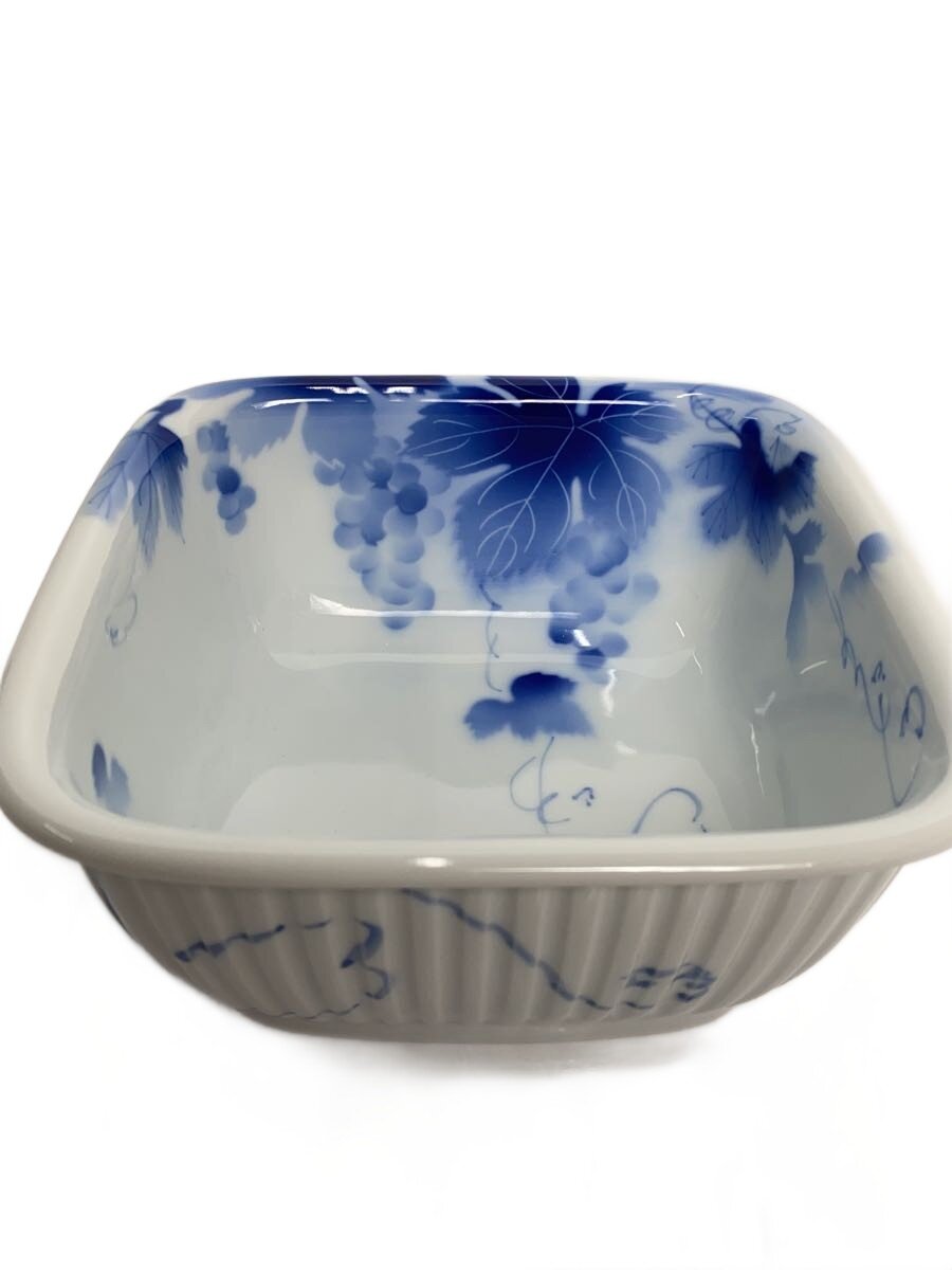 未使用品】深川製磁 ブルーワイナリー 20cm深皿2枚と19cm平皿2枚
