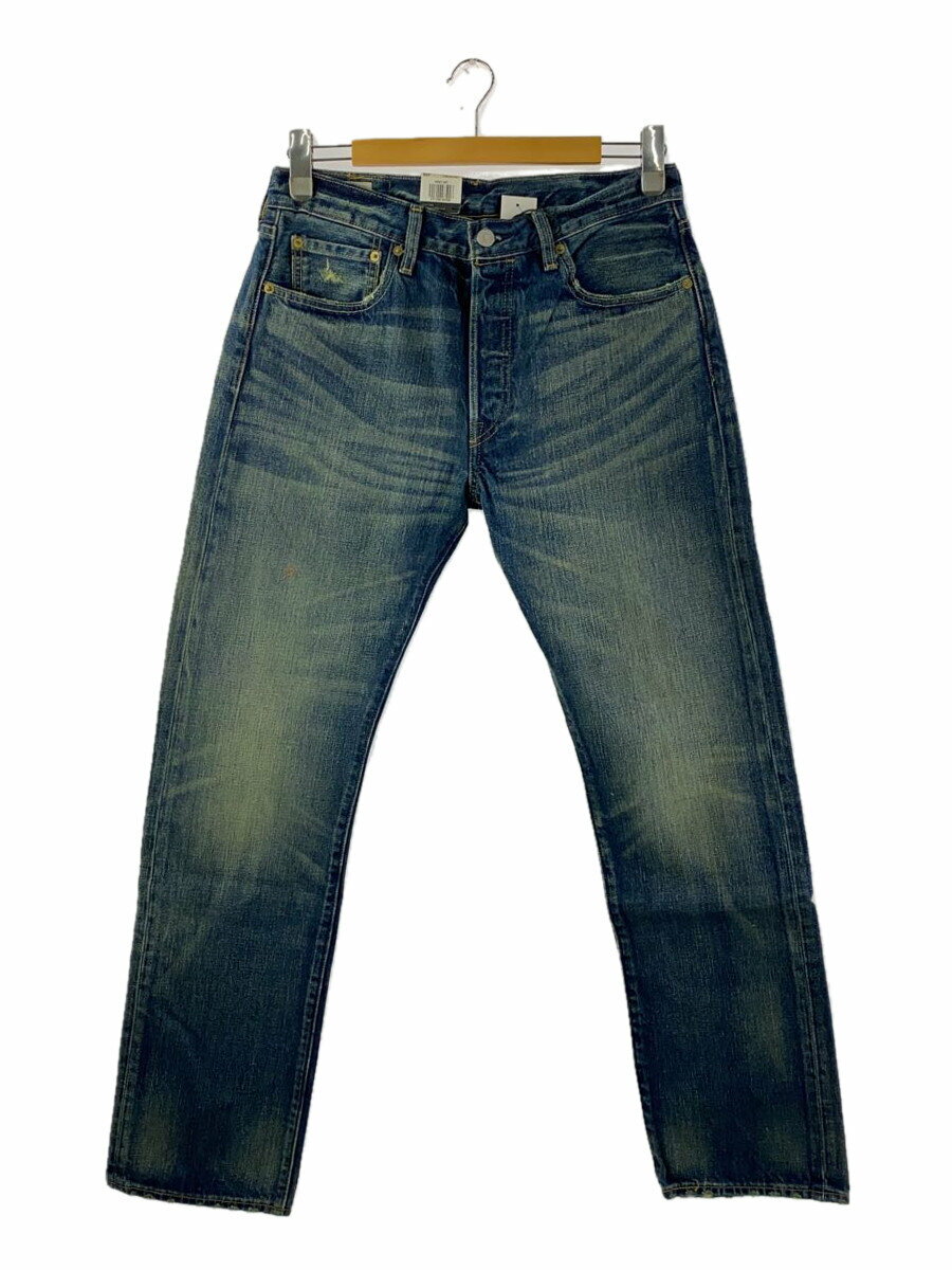 【中古】Levi’s◆ボトム/32/コットン/IDG/無地【メンズウェア】