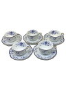 【中古】NARUMI◆カップ&ソーサー/5点セット/40721-33476【キッチン用品】