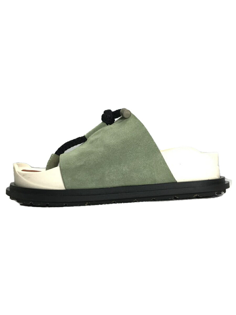 【中古】Acne Studios(Acne)◆Rope Flip-flops/ロープサンダル/38/カーキ/スウェード/156【シューズ】