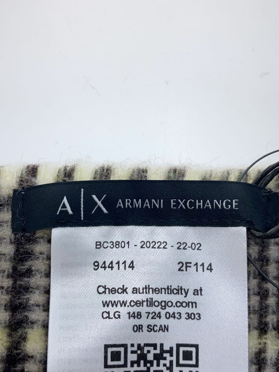 【中古】ARMANI EXCHANGE◆マフラー/ウール/総柄/レディース/944114/2F114【服飾雑貨他】 2