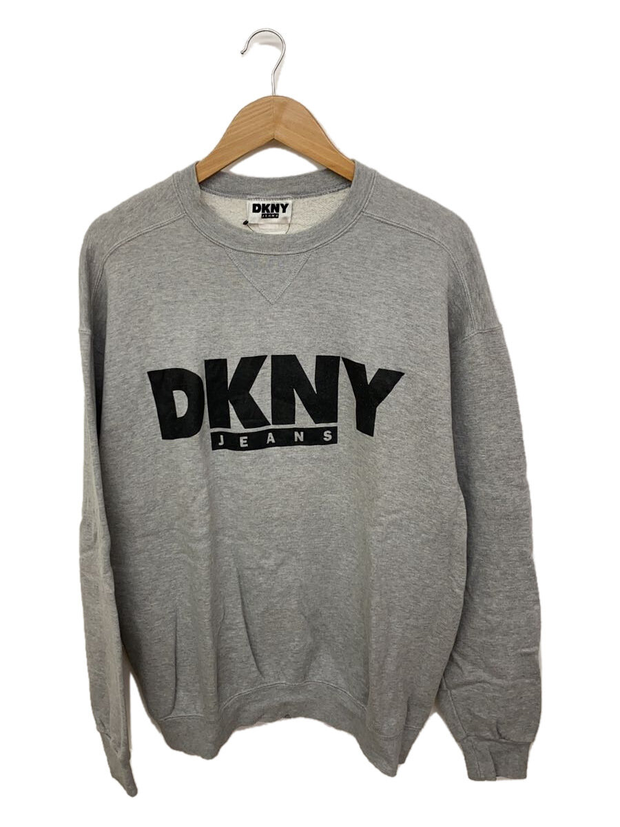 DKNY★長袖 クルーネック ロゴ スウェットシャツ トレーナー★緑 DKNY☆長袖 クルーネック ロゴ スウェットシャツ トレーナー☆緑