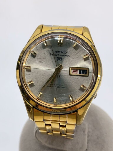 【中古】SEIKO◆腕時計/アナログ/GLD/GLD/6619-8110/キズ・メッキハガレ//【服飾雑貨他】 【中古】SEIKO◆腕時計/アナログ/GLD/GLD/6619-8110/キズ・メッキハガレ//【服飾雑貨他】