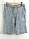 【中古】NIKE◆ショートパンツ/M/コットン/GRY【メンズウェア】(4)