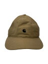 【中古】Carhartt◆キャップ/FREE/コットン/CML/キャメル/無地/メンズ/I023750.8Y.90.06【服飾雑貨他】