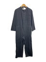 【中古】REGENCY WORKS◆メンズ衣料/オールインワン/S/コットン/BLK/無地【メンズウェア】