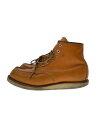 【中古】RED WING◆レースアップブーツ/26.5cm/CML/レザー/9875【シューズ】