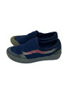 【中古】VANS◆Slip-On Exp Pro Laceless Waffle Control/27cm/NVY/スリッポン【シューズ】