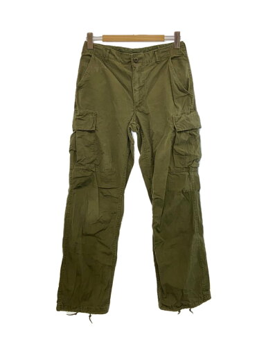 【中古】US.ARMY◆Vintage/60s/ジャングルファティーグパンツ/カーゴパンツ/SIZE:S/コットン/カーキ//【メンズウェア】 【中古】US.ARMY◆Vintage/60s/ジャングルファティーグパンツ/カーゴパンツ/SIZE:S/コットン/カーキ//【メンズウェア】