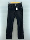 【中古】BURBERRY BLACK LABEL◆ストレートパンツ/73/