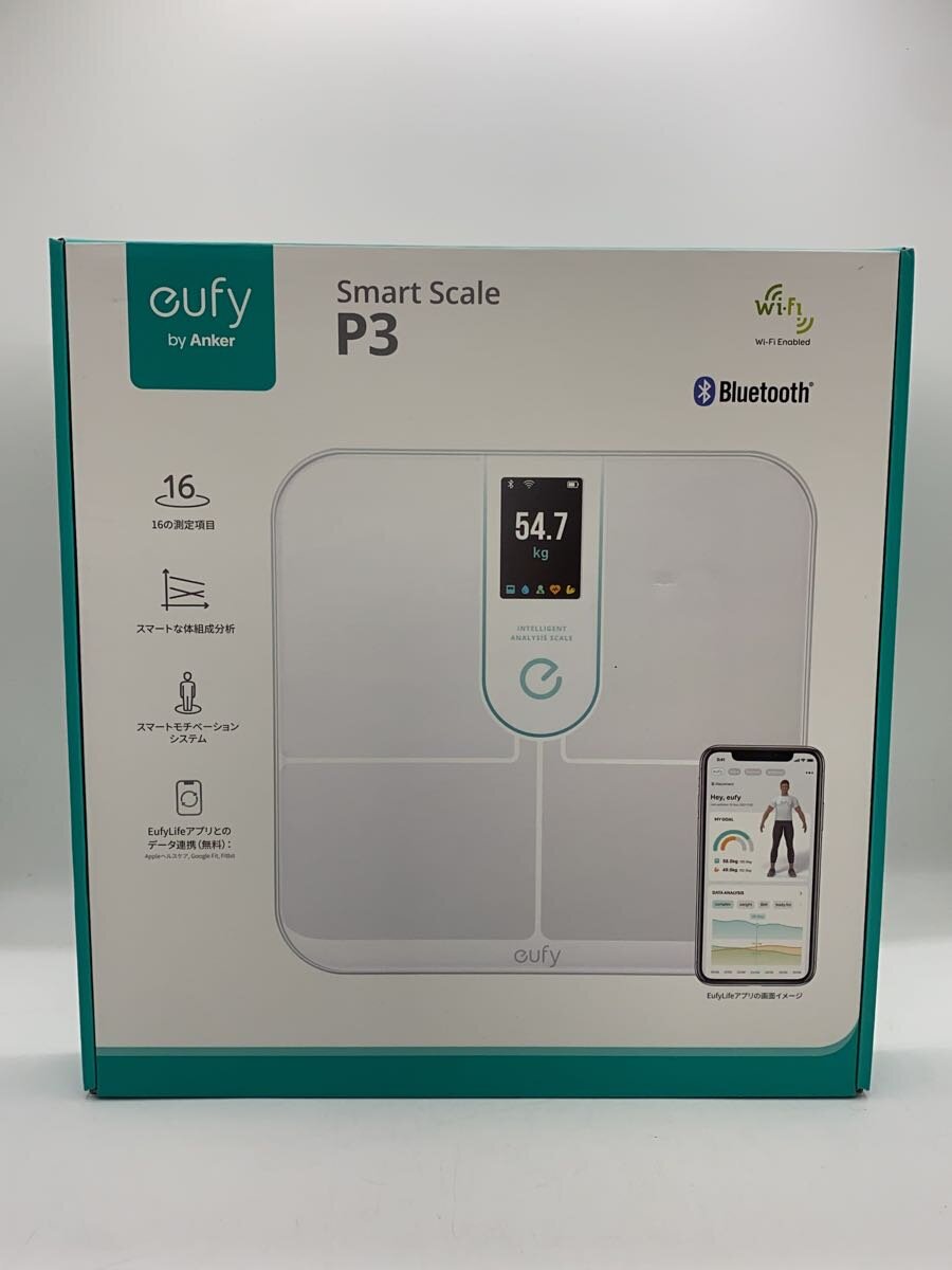 【中古】ANKER◆体組成計 Eufy Smart Scale P3 T9150N21【家電・ビジュアル・オーディオ】