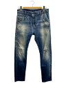 【中古】DIESEL◆ボトム/32/コットン/BLU/KROOLEYJOGG【メンズウェア】(4)