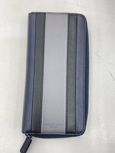 【中古】MICHAEL KORS◆長財布/--/NVY/無地/メンズ【服飾雑貨他】 【中古】MICHAEL KORS◆長財布/--/NVY/無地/メンズ【服飾雑貨他】