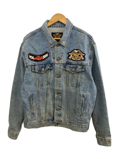 【中古】HARLEY DAVIDSON◆Gジャン/M/デニム/IDG/無地/98290-02VR【メンズウェア】 【中古】HARLEY DAVIDSON◆Gジャン/M/デニム/IDG/無地/98290-02VR【メンズウェア】