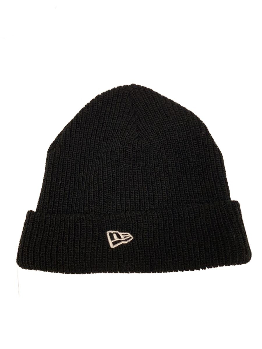 【中古】NEW ERA◆ニットキャップ/--/アルパカ/BLK/無地/メンズ/202668【服飾雑貨他】