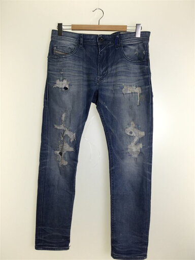 【中古】DIESEL◆ストレートパンツ/31/ウール/BLU/無地/084DG【メンズウェア】 【中古】DIESEL◆ストレートパンツ/31/ウール/BLU/無地/084DG【メンズウェア】