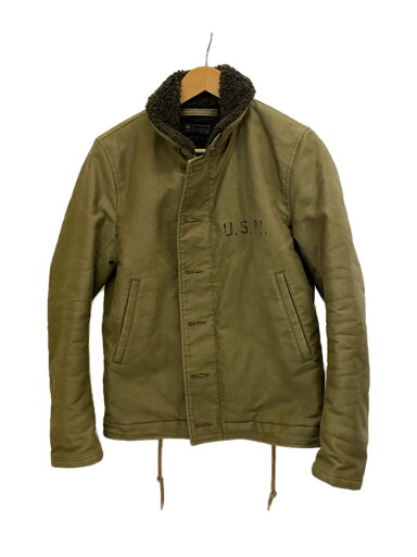 【中古】MARKAWARE◆デッキジャケット/1/コットン/KHK/ASTD-11BL01C【メンズウェア】 【中古】MARKAWARE◆デッキジャケット/1/コットン/KHK/ASTD-11BL01C【メンズウェア】